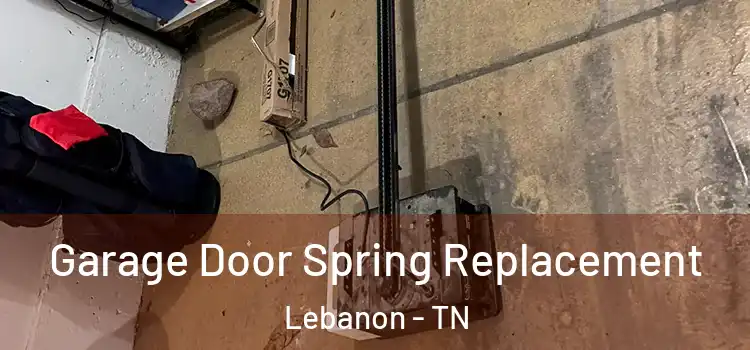  Garage Door Spring Replacement Lebanon - TN