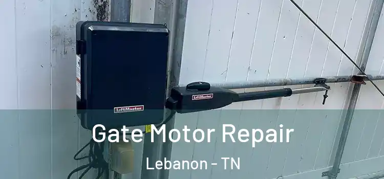  Gate Motor Repair Lebanon - TN