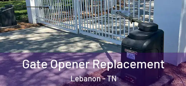  Gate Opener Replacement Lebanon - TN