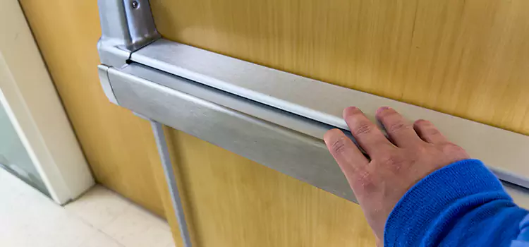 Installing a Push Bar on a Door Lebanon